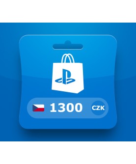 PlayStation Network Card CZK 1300 CZ PlayStation 4 Key 